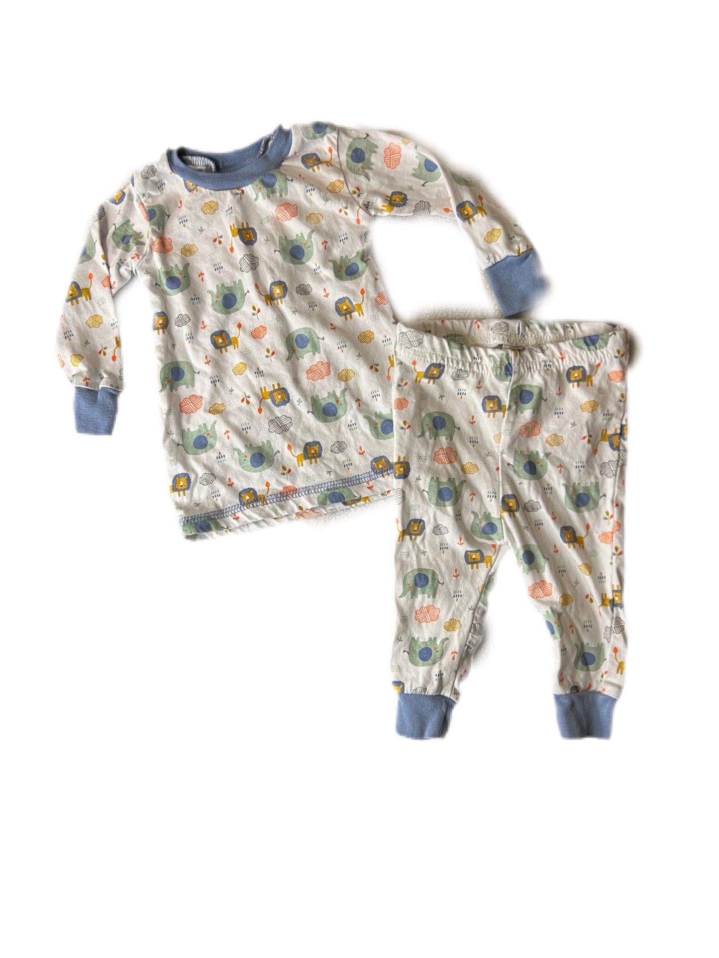 White animals sleep set, 3-6 months