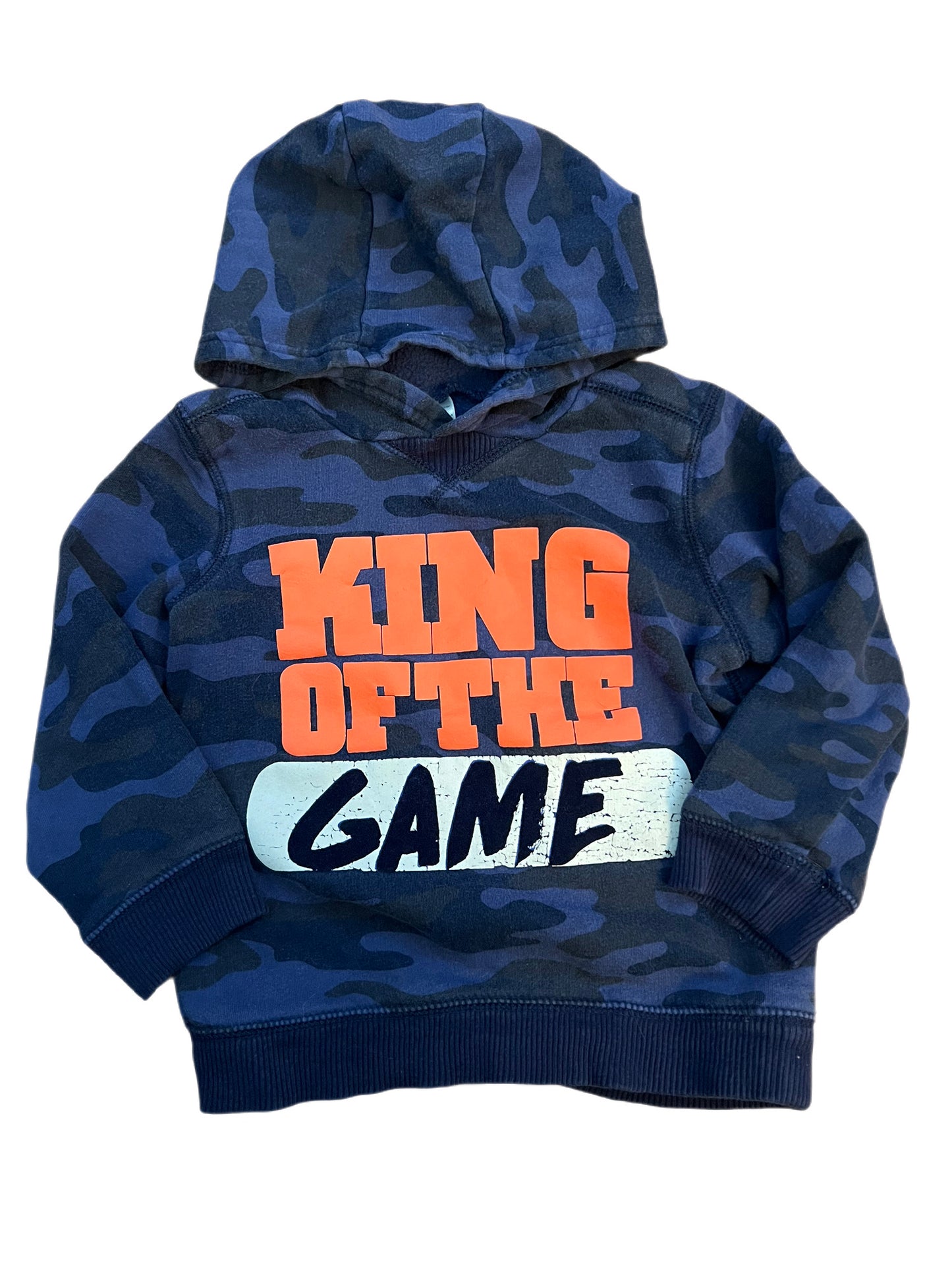 Blue hoodie, 4T
