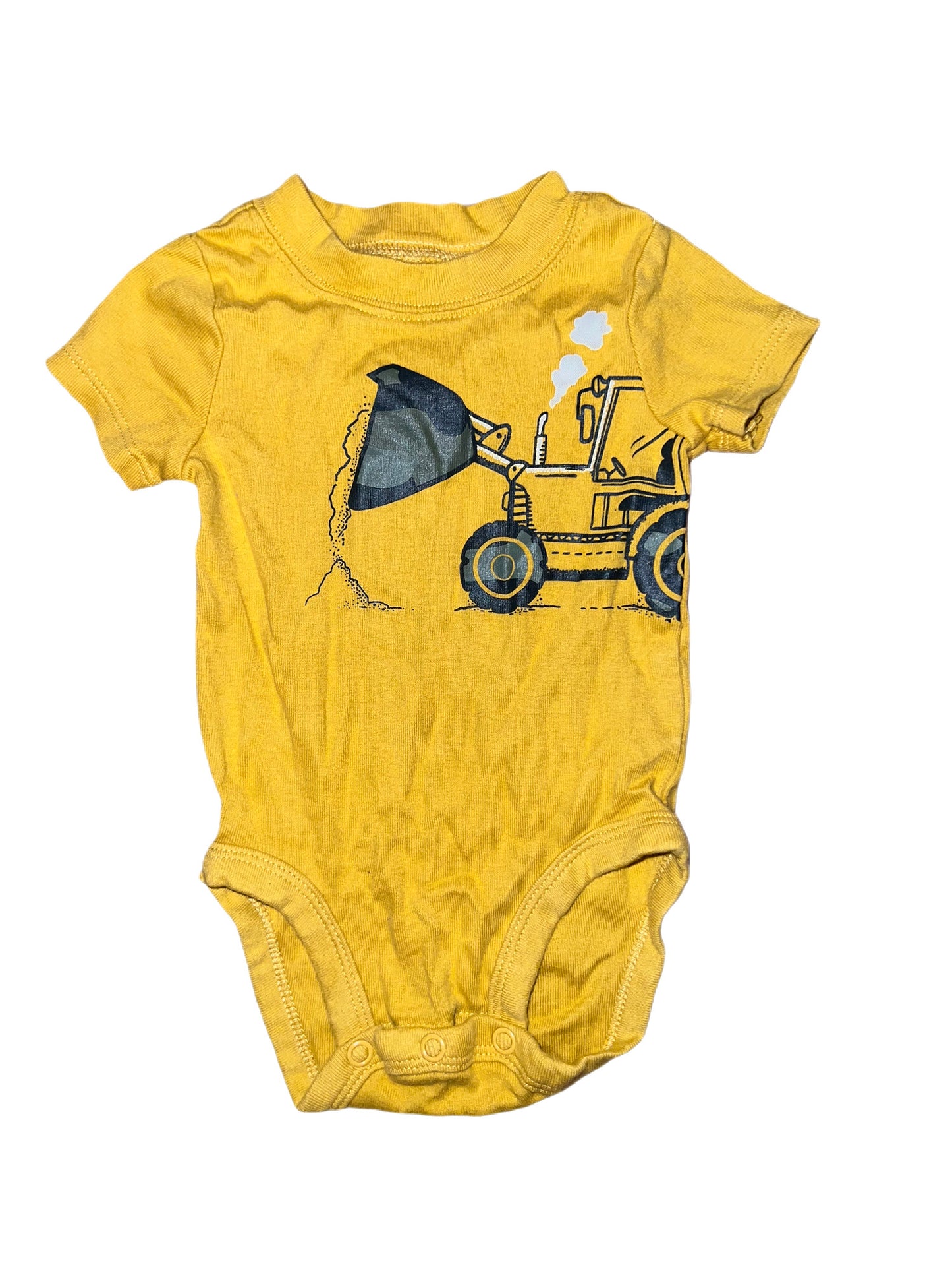Yellow onesie, 3 months