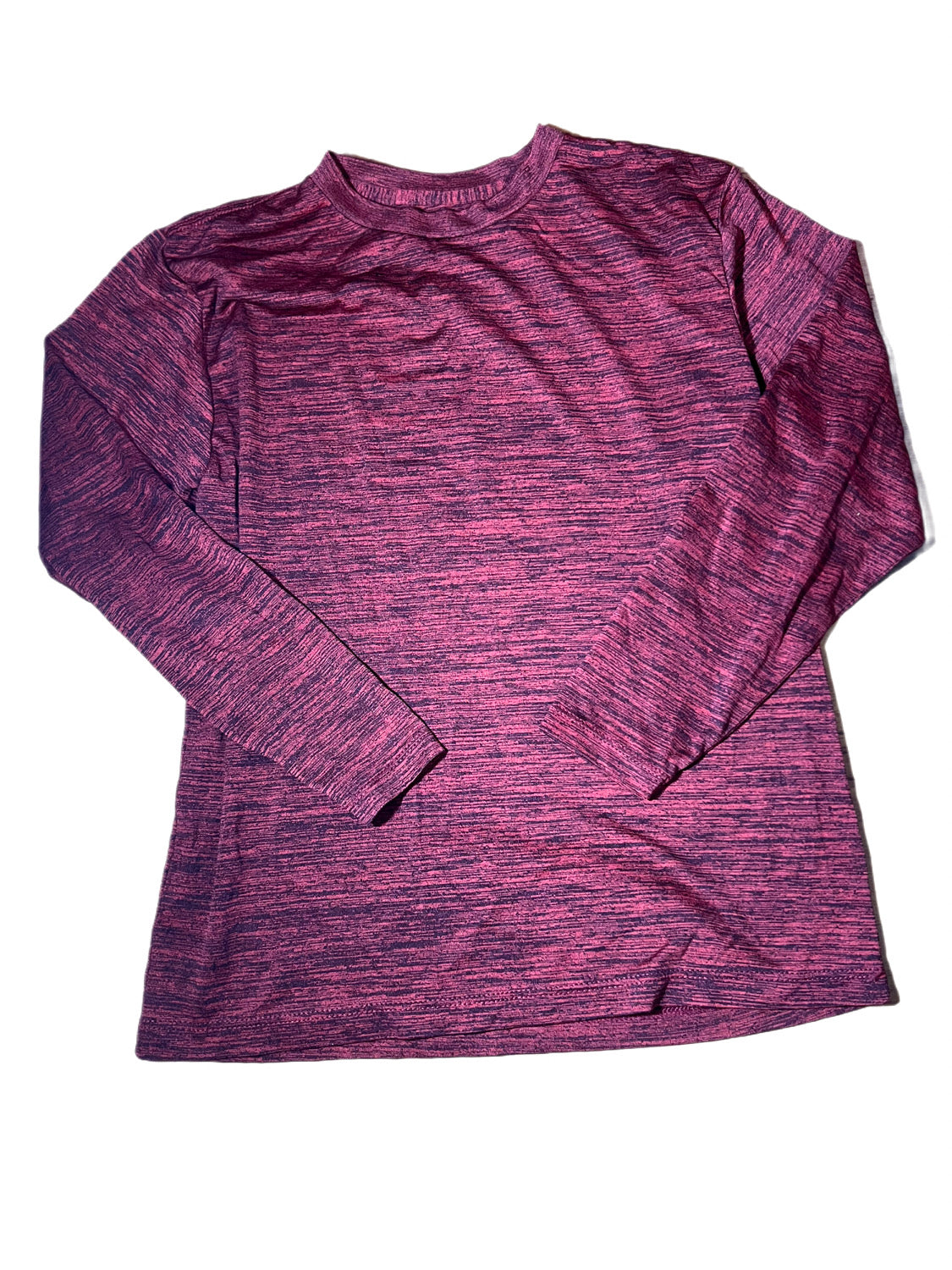 Black and red athletic long sleeve, LG