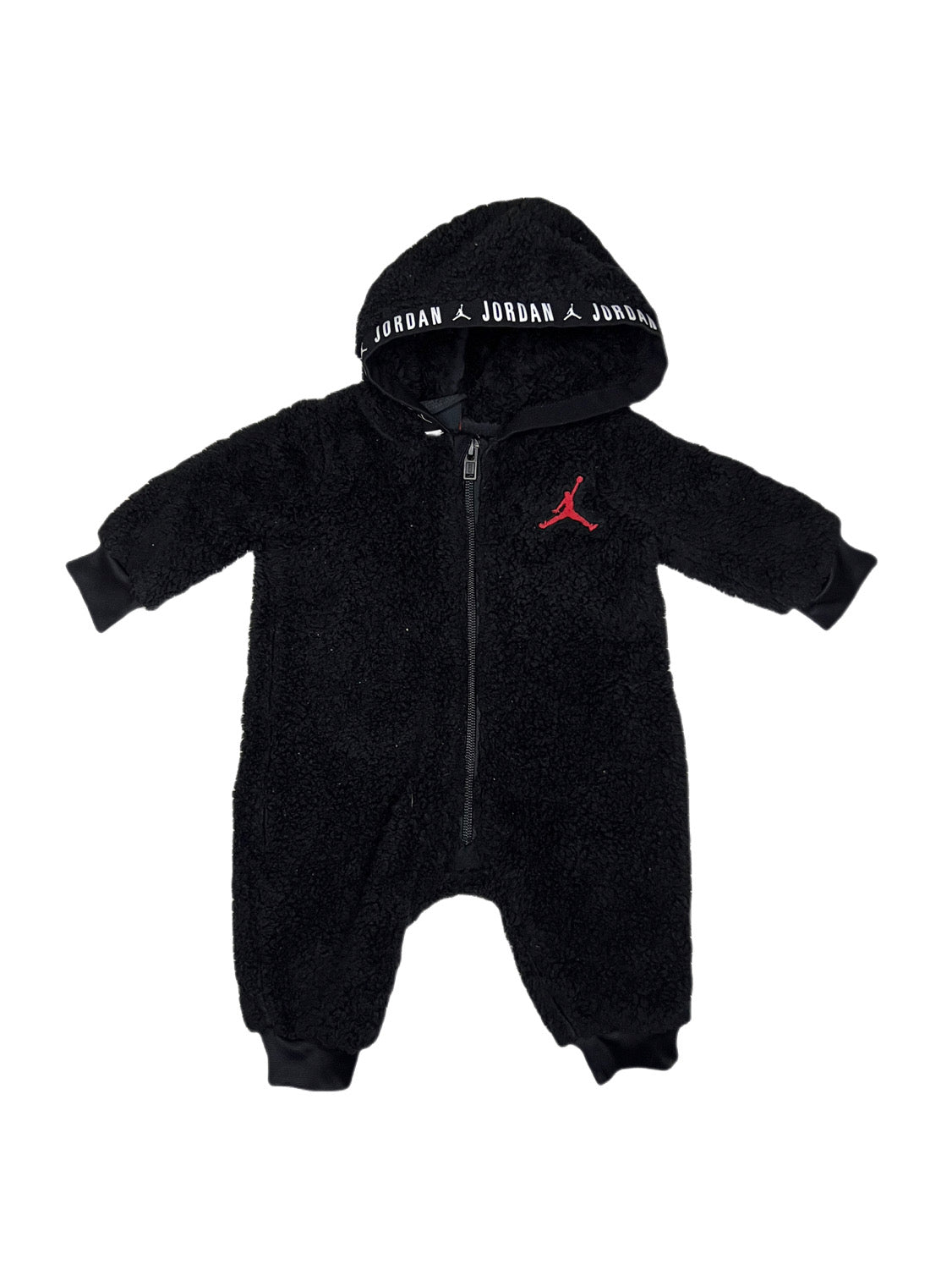 Black Jordan outfit, 0-3 months