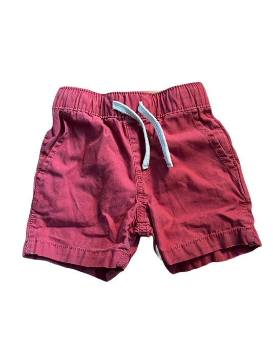 Red shorts, 12-18 months