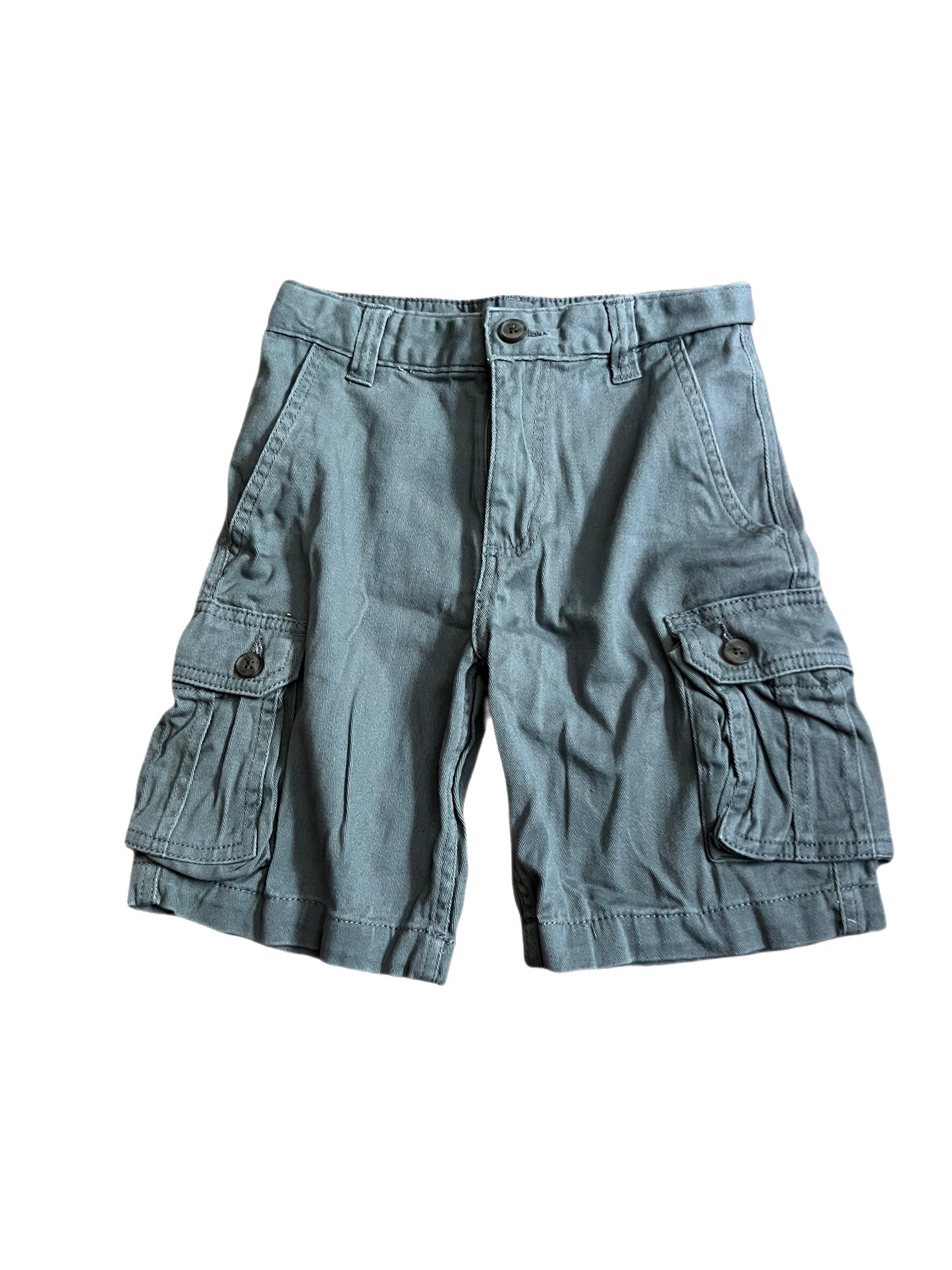 Gray cargo shorts, 6