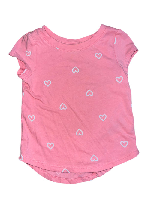 Pink hearts t shirt, 18 months