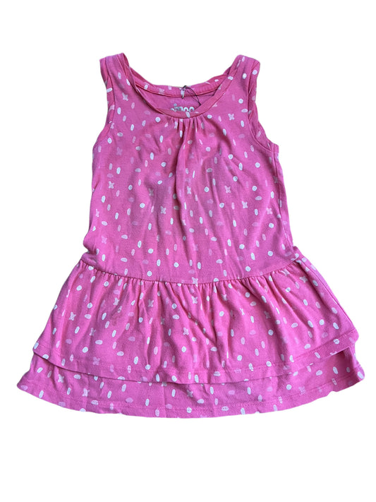 Pink polka tank top, 4/5