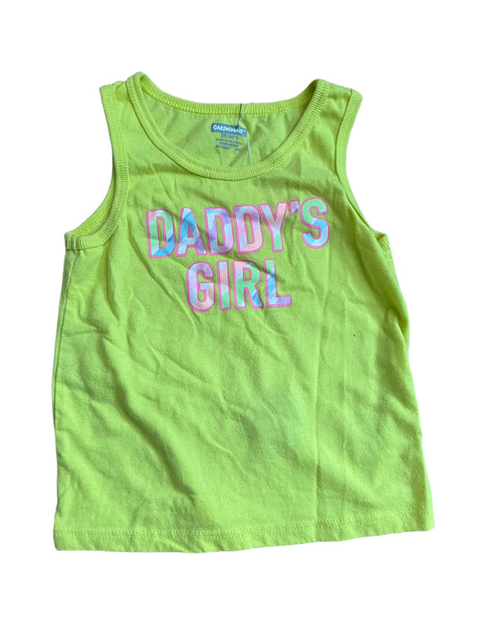 Yellow “daddy’s girl” tank top, 3T