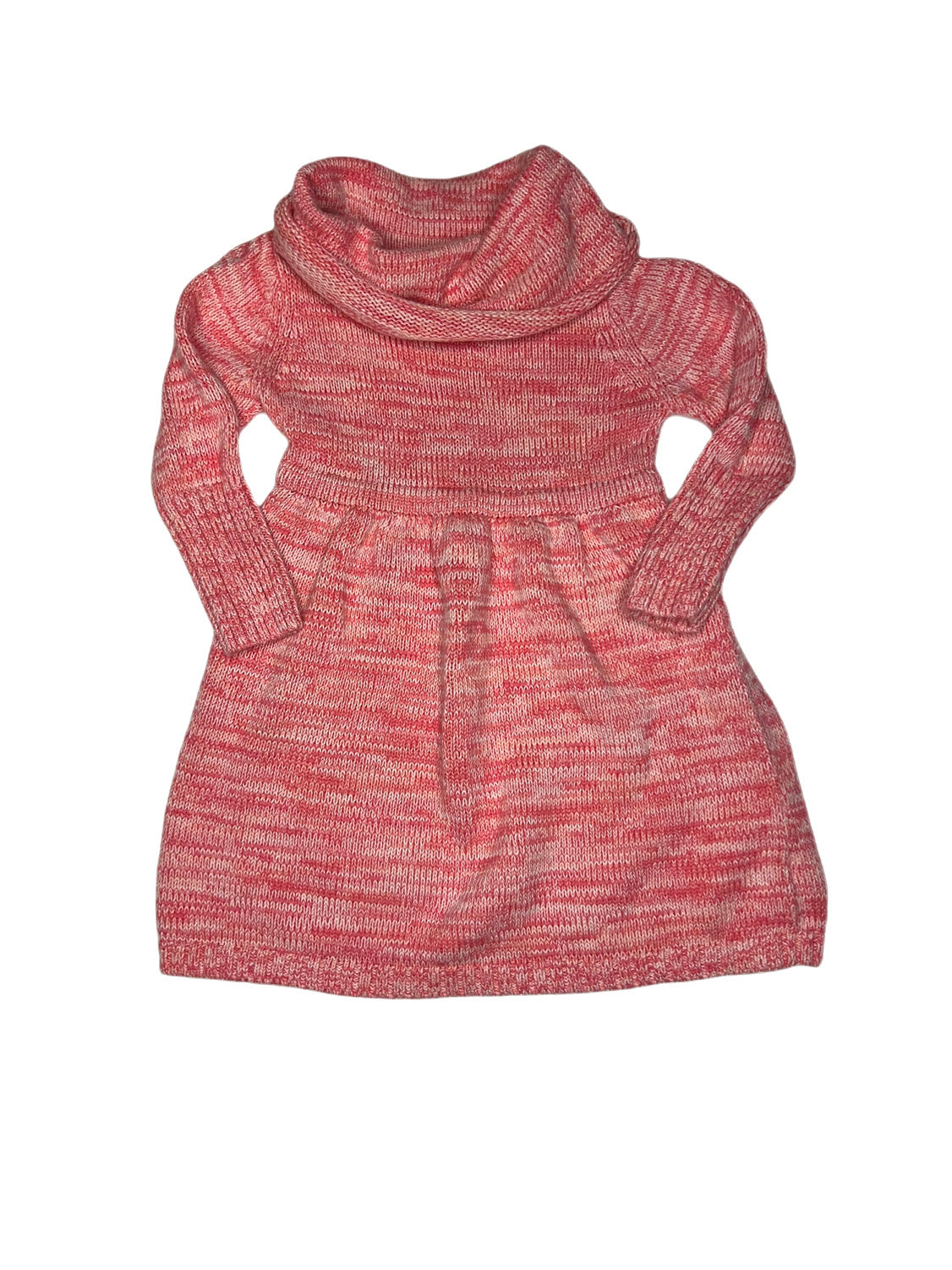 Pink cowl neck dress, 2T