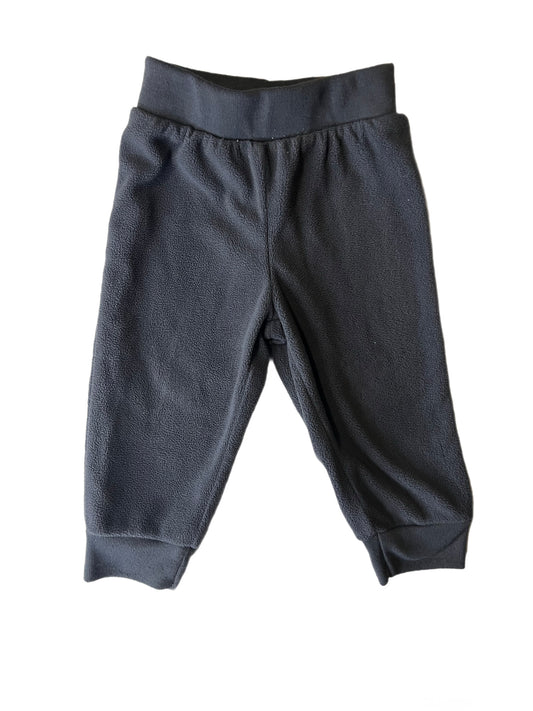 Gray fleece pant, 6-9 months