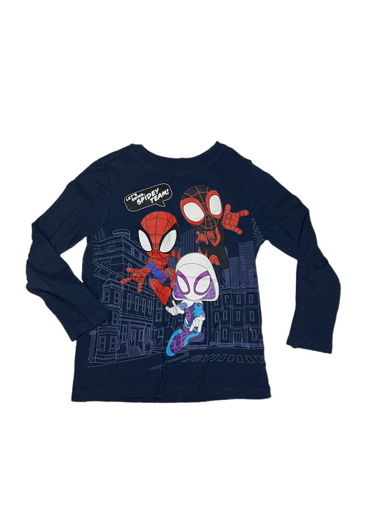 Blue Spidey shirt, 4T