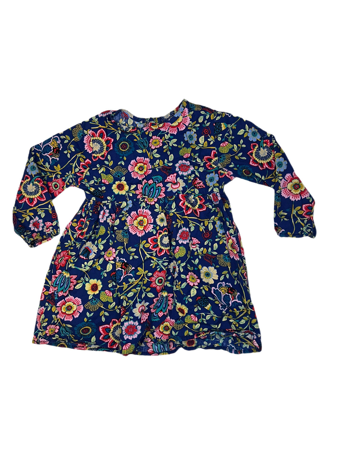 Blue floral blouse, 5