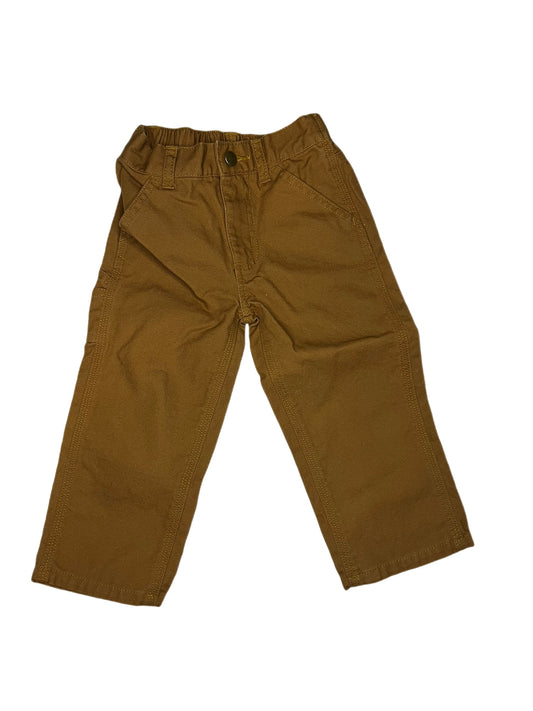 Khaki Carhartt pants, 24 months