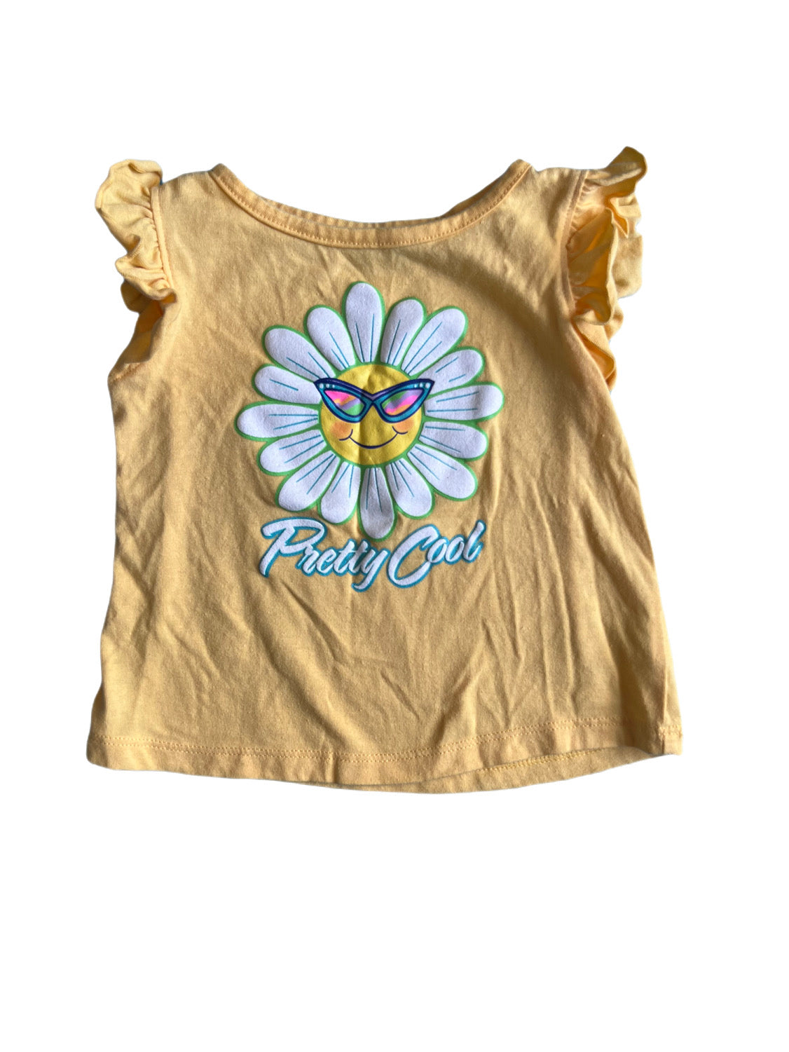 Yellow tank top, 2T