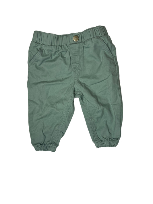 Green pant, 3-6 months