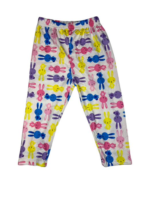 White multi bunnies pant, 100