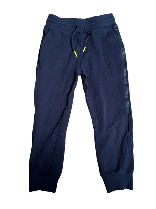 Blue jogger pants, 6/7