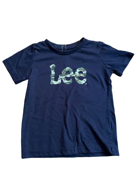 Blue and Camo Lee t-shirt, 4T