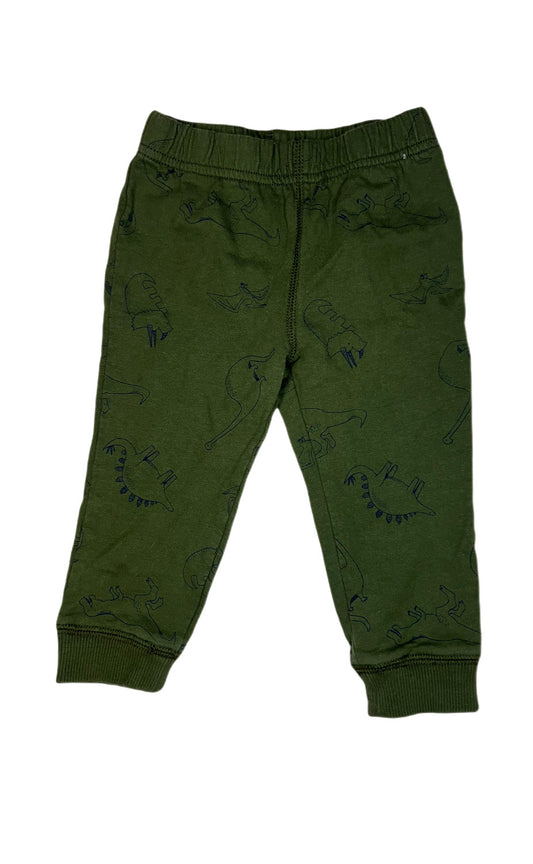 Green Dino pants, 18 months