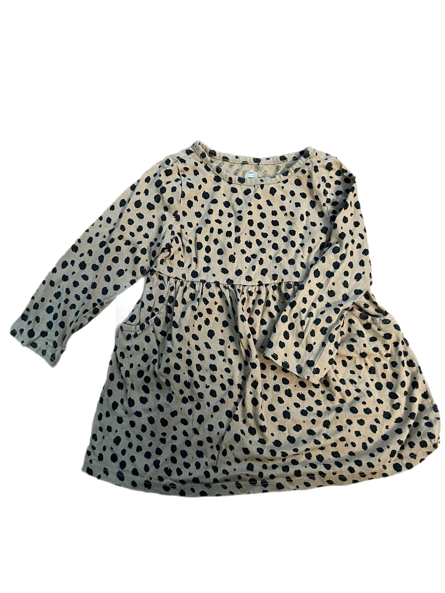 Brown long shirt, 2T