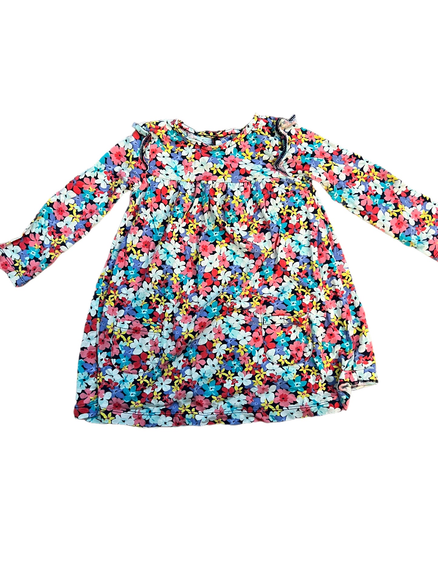 Floral long shirt, 24 months