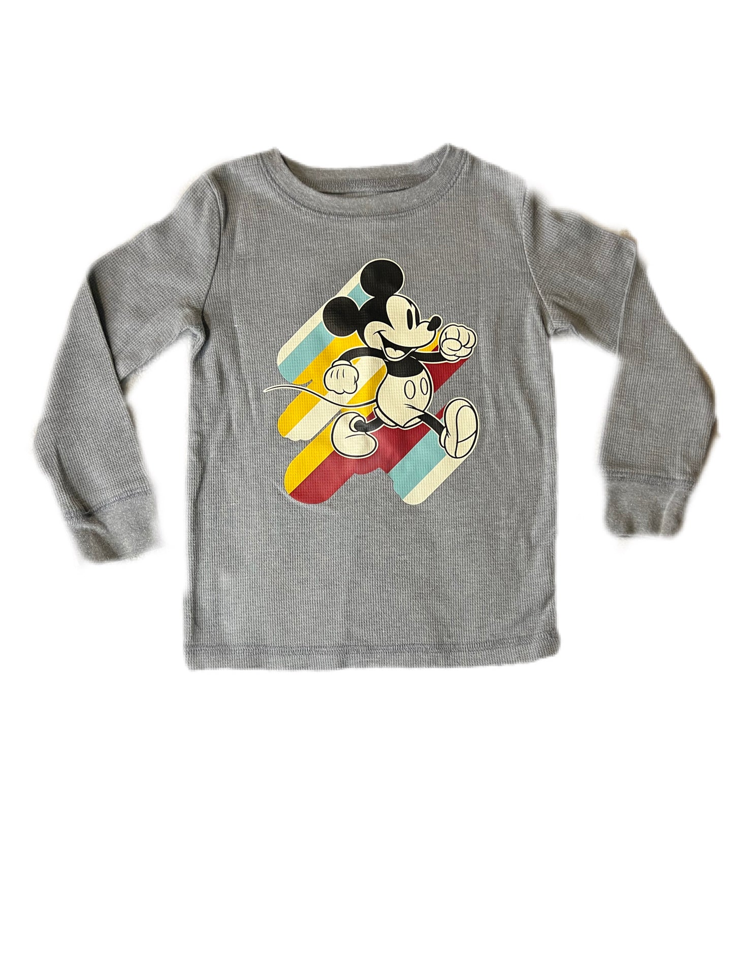 Gray Mickey Mouse shirt, 3T