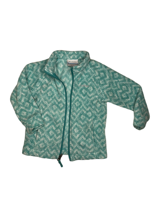 Teal Columbia fleece, 18-24 months