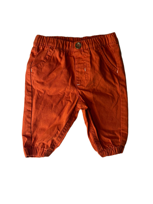 Orange pant, 3-6 months