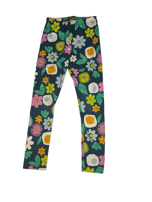 Blue floral legging, 7/8