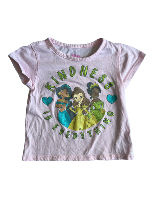 Pink Disney Princess t-shirt, 3T