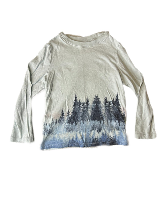 Blue trees shirt, 5T