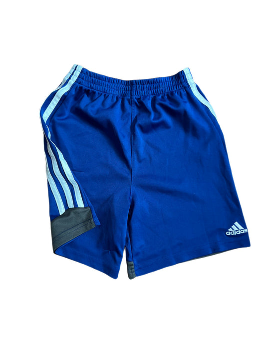 Blue and gray athletic short, 5