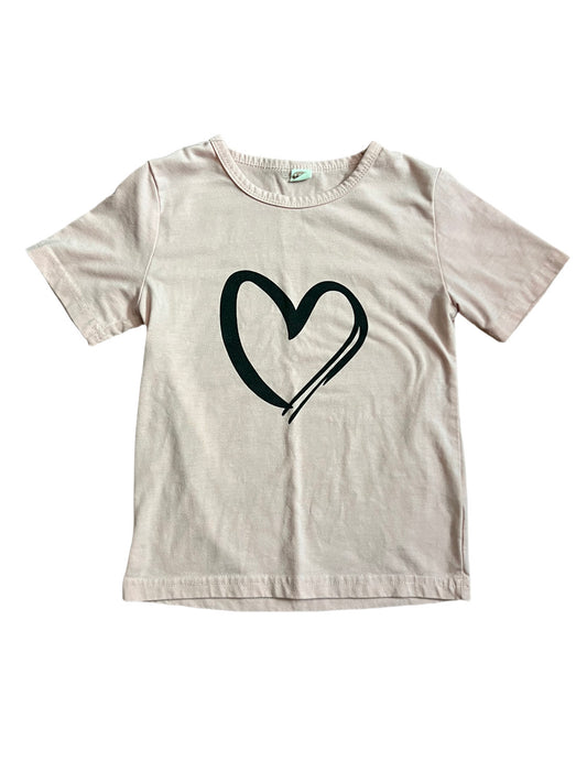 Pink heart t-shirt, 130