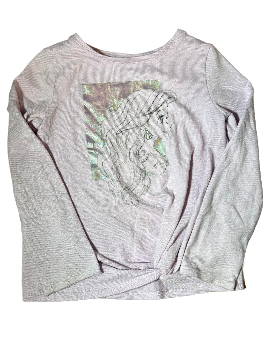 Purple Ariel shirt, 5