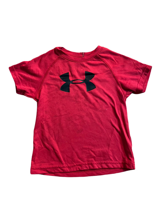 Red Under Armour t-shirt, 3T