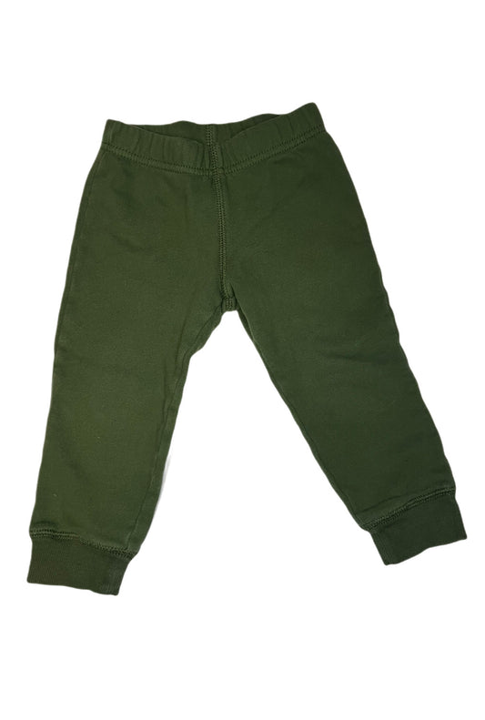 Green sweatpants, 2T