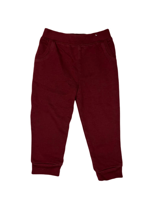 Maroon jogger, 24 months