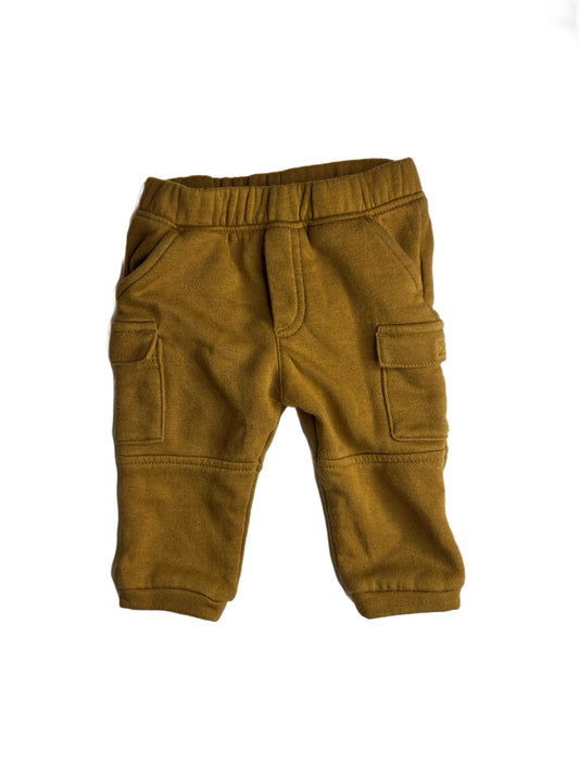 Brown jogger pant, 3-6 months