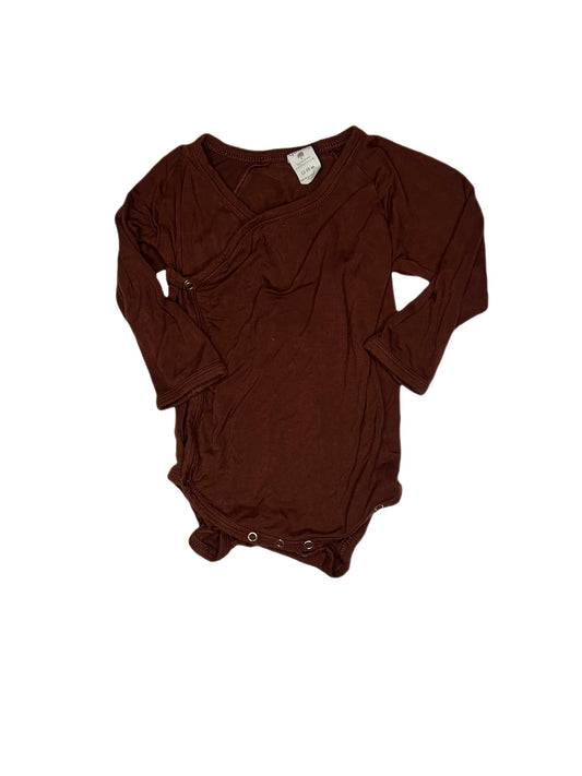 Brown Bamboo onesie, 12-18 months