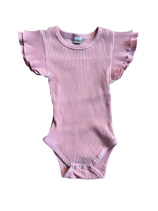 Pink onesie, 100