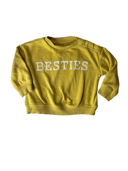 Yellow crewneck, 3 months