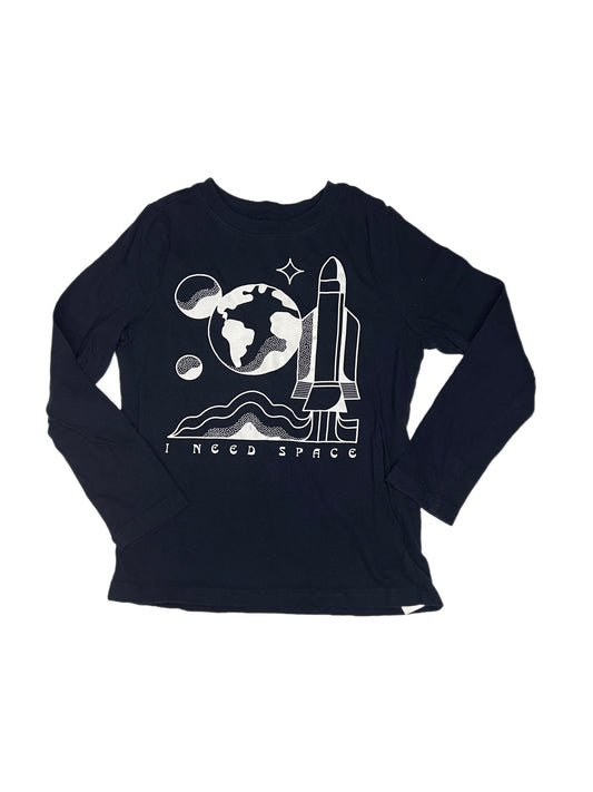 Dark Blue I need space shirt, 5T