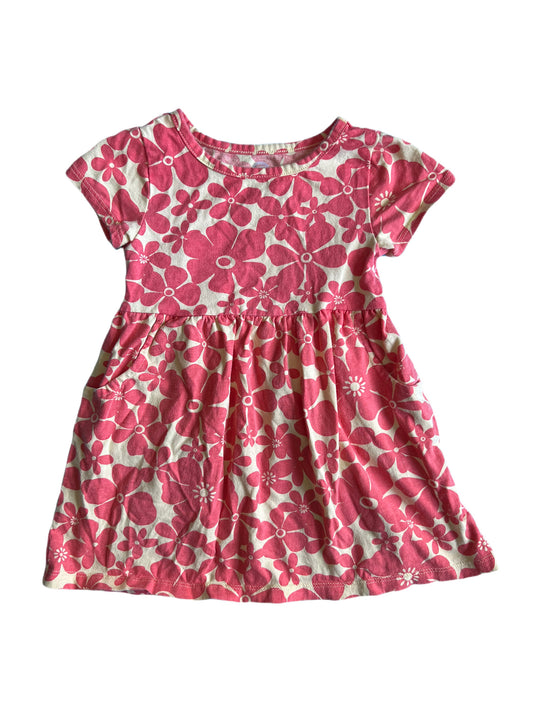 Yellow & Red floral dress, 2T