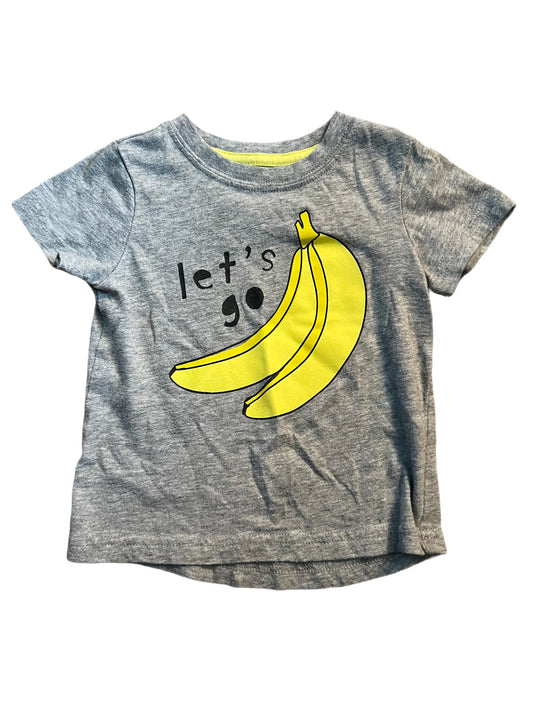 Gray banana t-shirt, 6 months