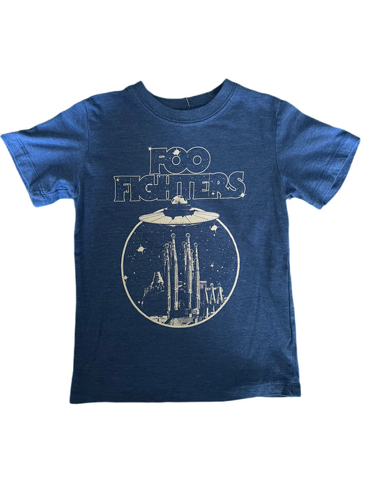 Foo fighters blue t-shirt, 4t